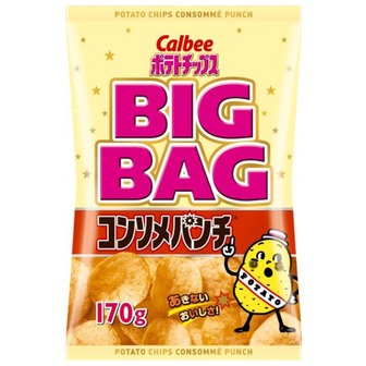 Potato Chips BIG BAG consomme punch [A0010007]